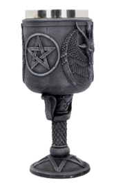 Baphomet's Thirst - Gothic Occulte Kelk - 20 cm hoog