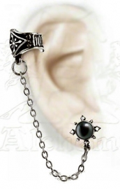 Alchemy Gothic oorbel cuff stud - Chaosium