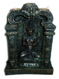 Buddha altaar met 3 kaarsen 1