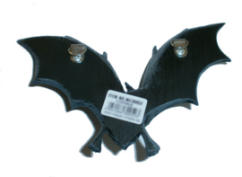 Vliegende vleermuis wanddecoratie - 18 cm breed