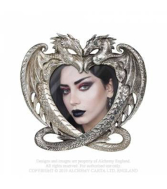 Alchemy England the Vault - Dragon's Heart Spiegel - 15 x 16 cm