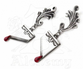 Alchemy Gothic oorbellen - Marie Antoinette guillotines