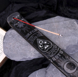 Ouija Spiritbord Gothic Occulte Wierookhouder  - 24.5 cm lang