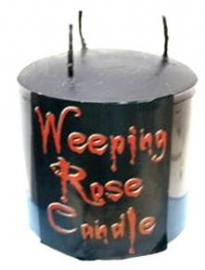 Weeping Rose kaars - 7,5 x 7,5 cm