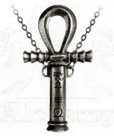 Alchemy Gothic ketting - Ankh of the Dead