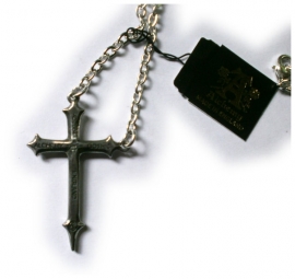 Alchemy Gothic ketting - Croix Sinestre