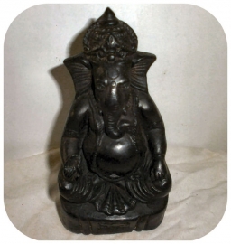 Zwarte Ganesh 15 cm