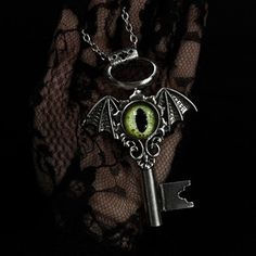 Restyle Gothic Steampunk ketting Sleutel met oog