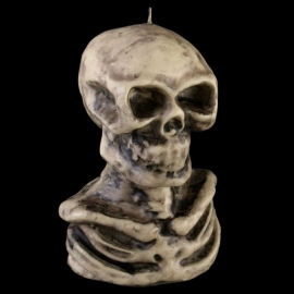 Skelet kaars - 14 cm hoog