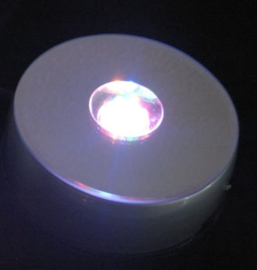 Lichtvoet laser draailamp voor kristallen decoraties
