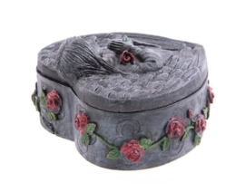 Sieraden doos Gothic Engel met Rozen