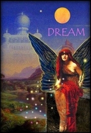 Red Dream Seed Fairy - magneet van Mystical Rose