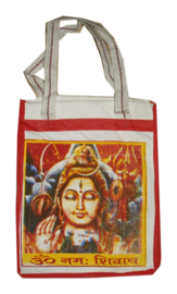 Bollywood Bag Indiase katoenen shopper - Shiva - 35 x 30 x cms