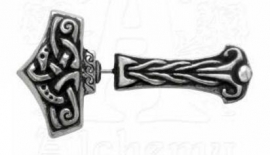 Alchemy Gothic faux stretcher oorbel - Thunderstruck