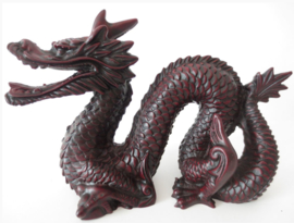 Chinese Feng Shui Draak Rood - 13 x 19 cm