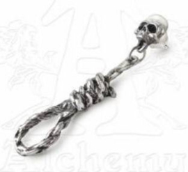 Alchemy Gothic Horror oorbel - Hangman's Noose