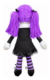 Spiral Direct Gothic Horror Vampier Knuffelpop - Viola - 40 cm hoog