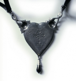 Alchemy Gothic design choker ketting - The Sacred Heart