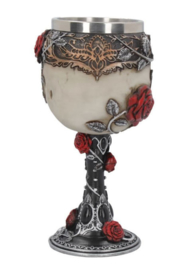Kelk Gothic Roses Goblet - 18 cm hoog