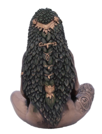 Gaia Mother Earth Brons beeld mini - 8.5 cm hoog