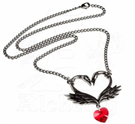 Alchemy Gothic ketting - The Black Swan Romance - Romantiek van de Zwanen