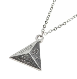 Alchemy Gothic ketting - Eye of Providence - 42 x 44 mm