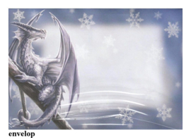 Winter Soltice - Wicca Pagan Kerstkaart van Briar 17.5 x 13,5 cm