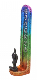 Aura Enlightenment Chakra wierookbrander - 24 cm hoog