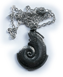 Alchemy Gothic Steampunk Schelp nekketting - Fibonacci's Golden Spiral