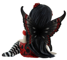 Rosalia - Gothic fee beeld met Dag van de Dood schmink - 10.5 cm hoog