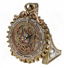 Alchemy of England the Vault - Anguistralobe Steampunk klok - 12 cm hoog