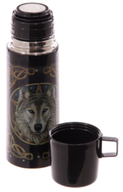 Thermosfles / isoleerkan Lisa Parker Midnight Companion Keltische Wolf - 350 ml