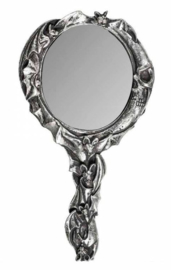 Alchemy of England The Vault - Bat Moon Hand Mirror - vleermuis vampier kaptafelspiegel - 21.5 cm hoog