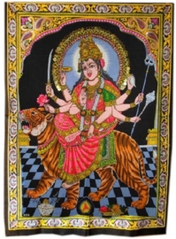 Muurkleed Durga  / Amba - c.a. 80 x 110 cm