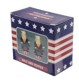 Zout en peper set The President - Trump - 9 cm hoog