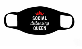 Social distancing masker Queen