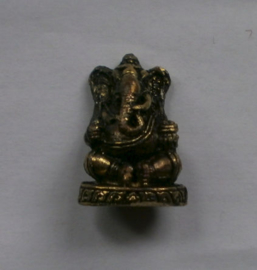 Minibeeld messing Ganesha 2.2 cm hoog