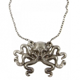 Kreepsville 666 Gothic ketting Octoskull