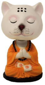 Yogi kat met bewegende bobble hoofd