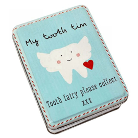 My Tooth Tin - 10 x 8 x 3.5 cm