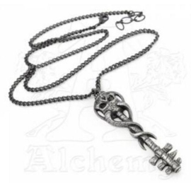 Alchemy Gothic ketting - Satan's Key to hell