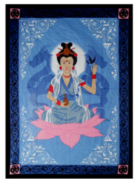 Bedsprei wandkleed Quan Yin 145 x 190 cm