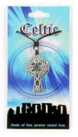 Pewter hanger Keltisch kruis 1