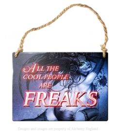 Emaille wandbord Alchemy - Freaks