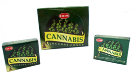 Hem wierookkegels Cannabis