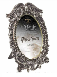 Alchemy The Vault - Masque of the Black Rose - Vampier Occult Doodskop Fotolijst - 23.5 cm hoog
