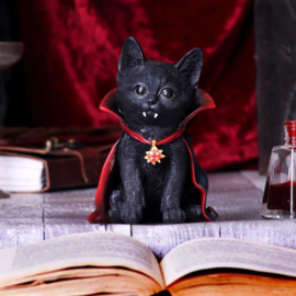 Count Catula - vampierenkat - huisdiertje van Dracula - 15.5cm