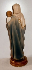 Maria O.L.V. van de heilige rozenkrans - 20 cm