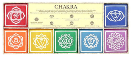 Set van 7 Chakra Symbol Kaarsen - 4.7 x 4.7 x 4.7 cm