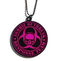 Darkside nekketting Zombie Response Team roze